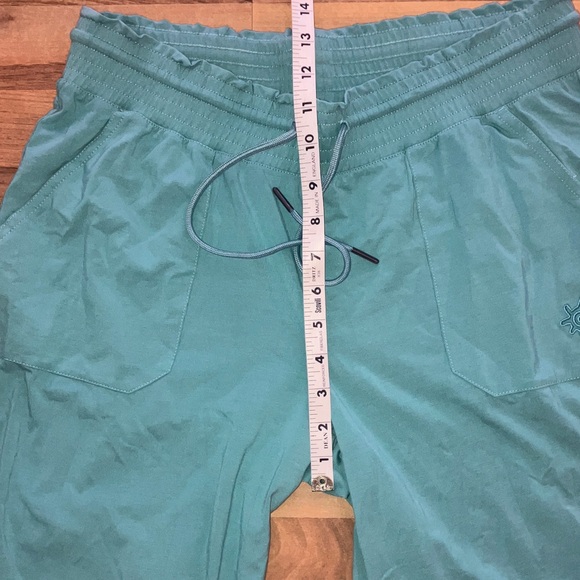 UV Skinz Everyday Wide Leg Pants River Women’s Sz M Smocked Drawstring Waist - Picture 8 of 10
